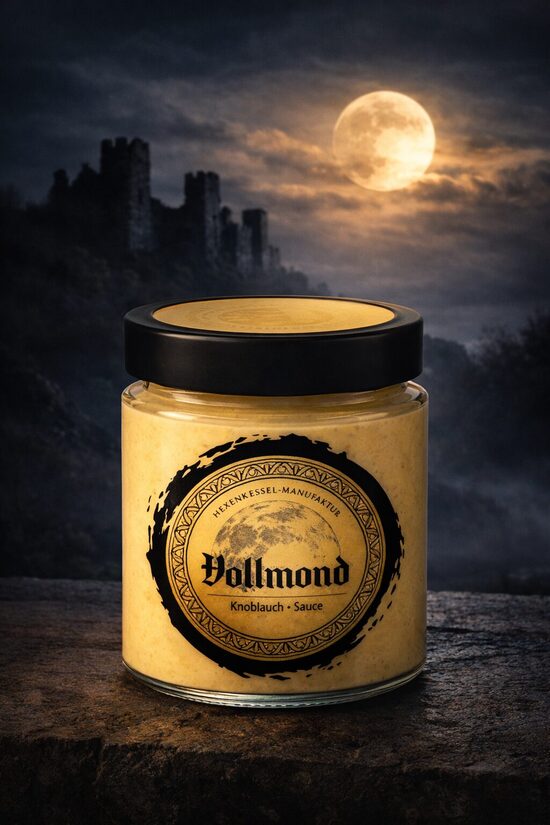 Vollmond   Knoblauchdip/Soße