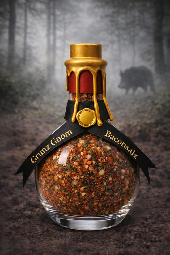 Der Grunz-Gnom   Flaschengeist   Bacongewürz