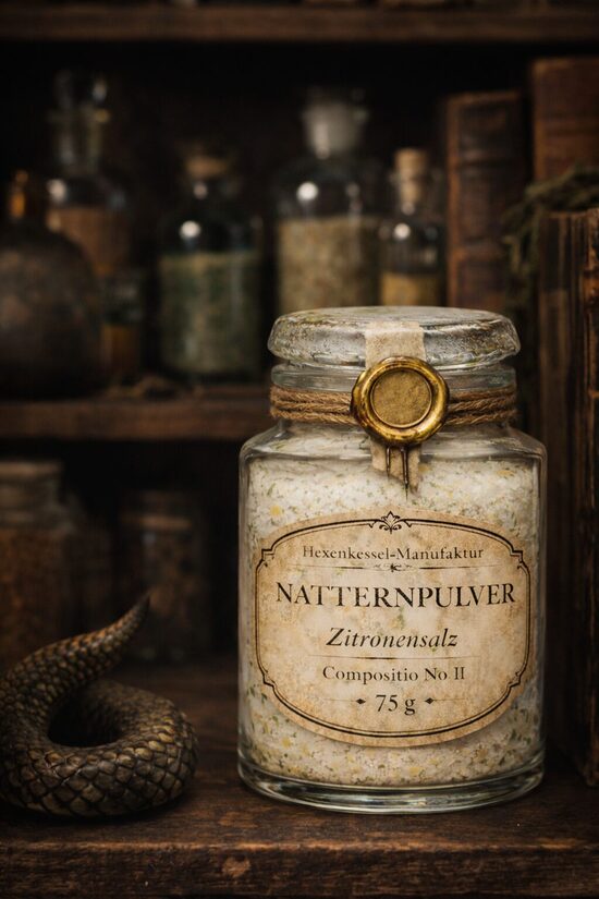 Natternstaub   Hexenglas   Fischsalz