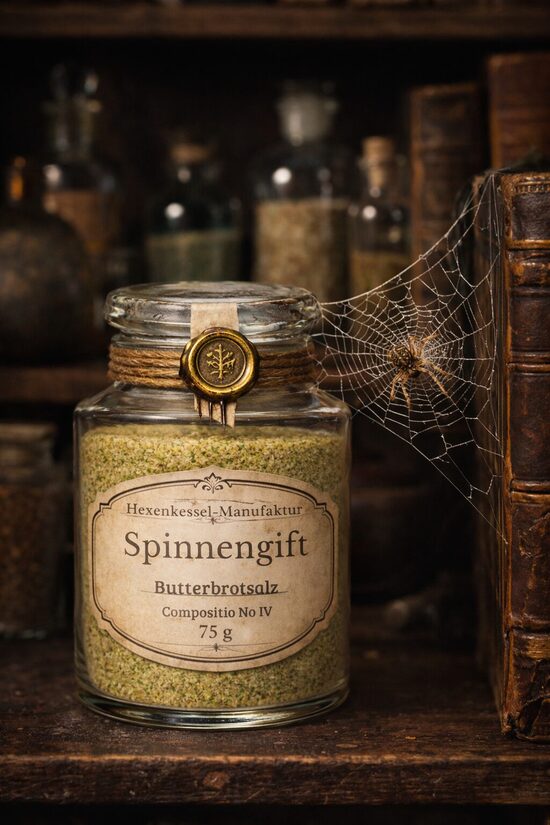 Spinnengift   Hexenglas   Butterbrotsalz
