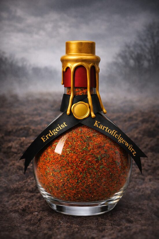 Der knollige Erdgeist   Flaschengeist   Kartoffelgewürz 