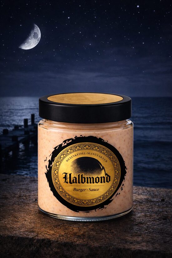 Halbmond   Burgersoße
